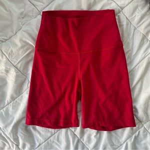 High Waist Biker Shorts